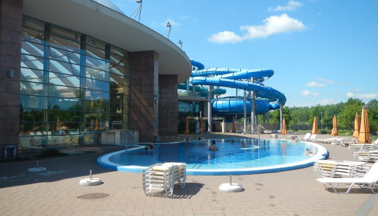 Aquapark in Budapest