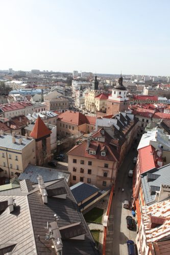 Вид с троицкой башни на старый город