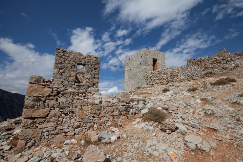 Мельницы на острове Крит
