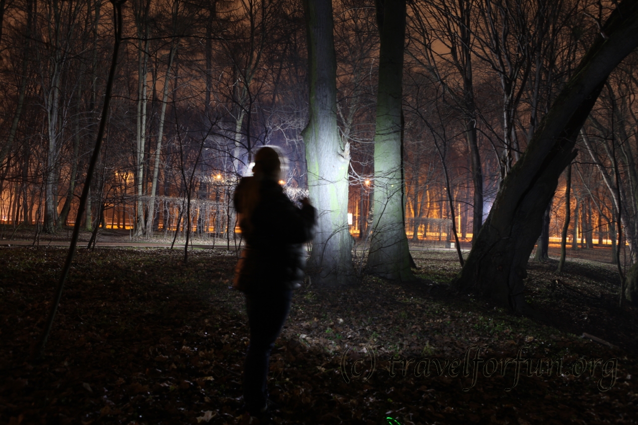 Geocache “In the dark”