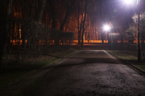 Lviv at night