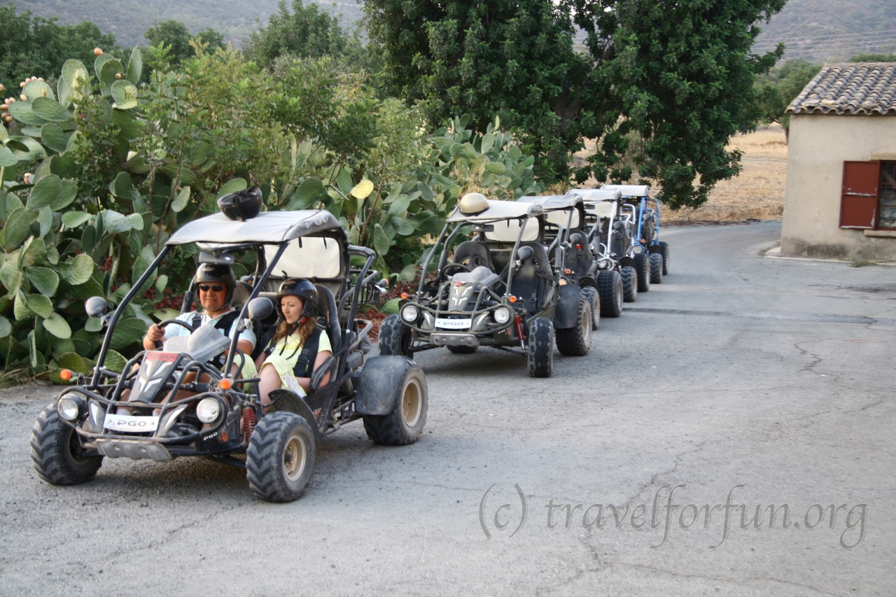 Buggy safari on Cyprus