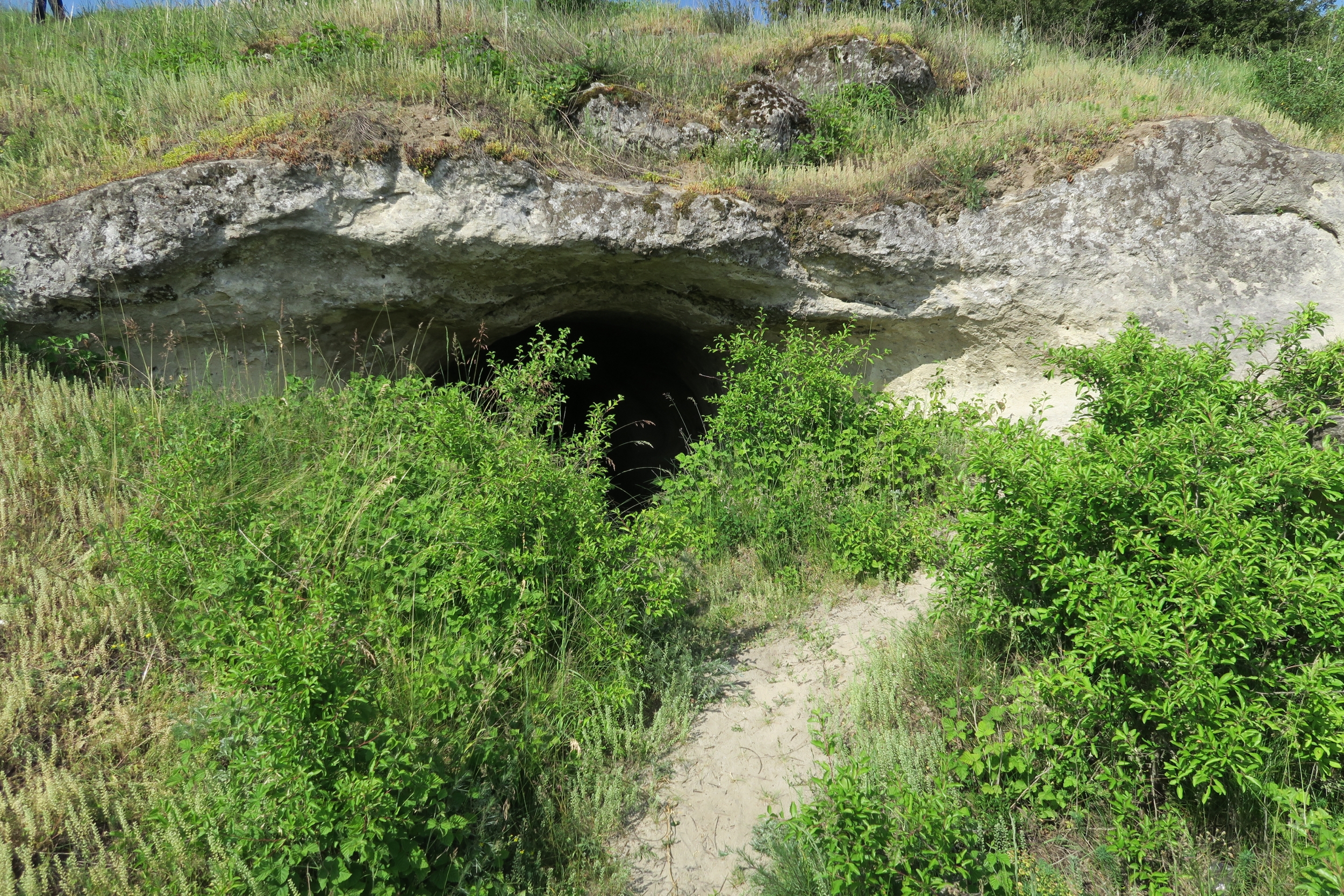 WW I defense line near Nikolaev