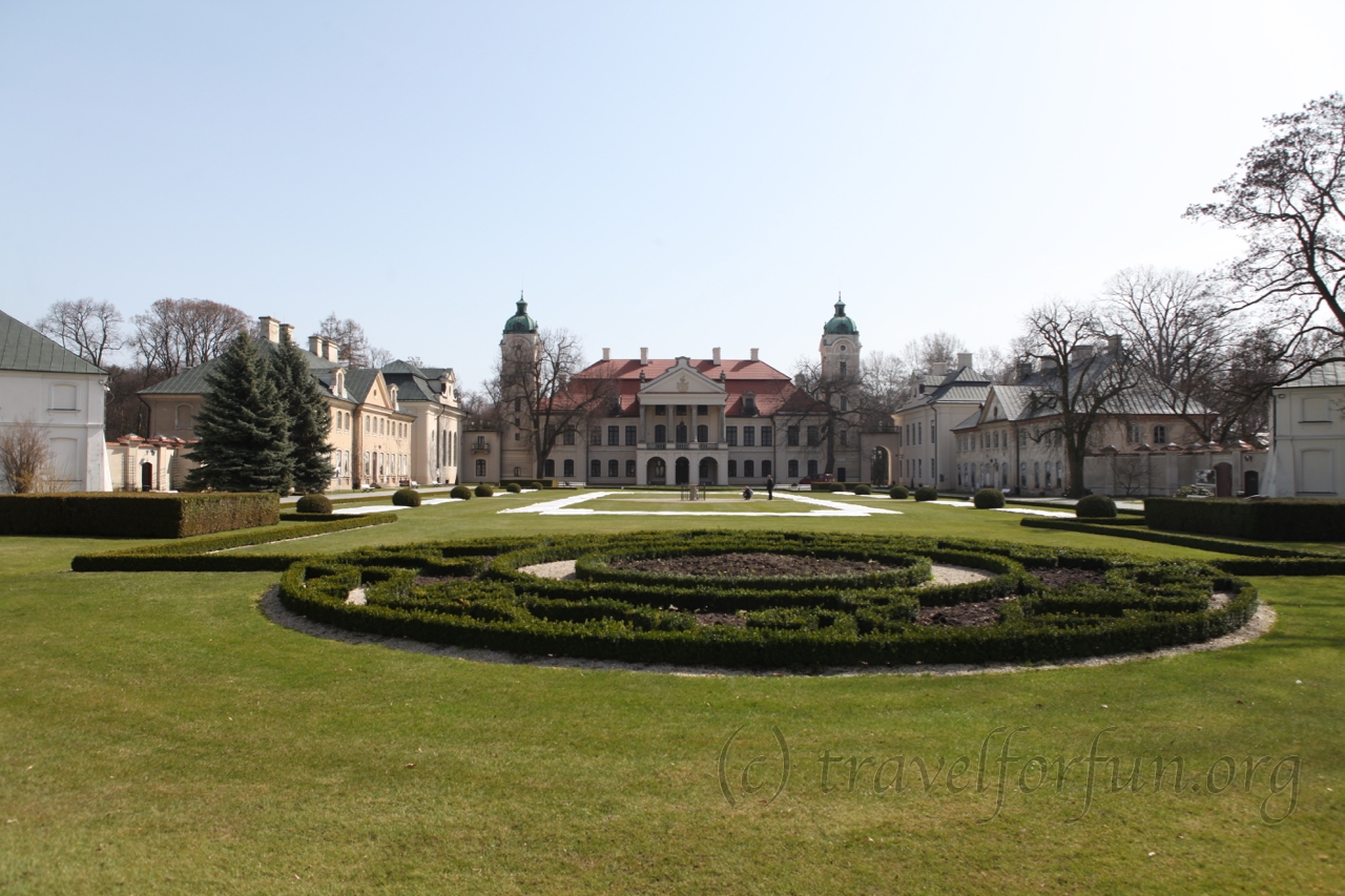 Zamoyski palace in Kozlovka, Poland