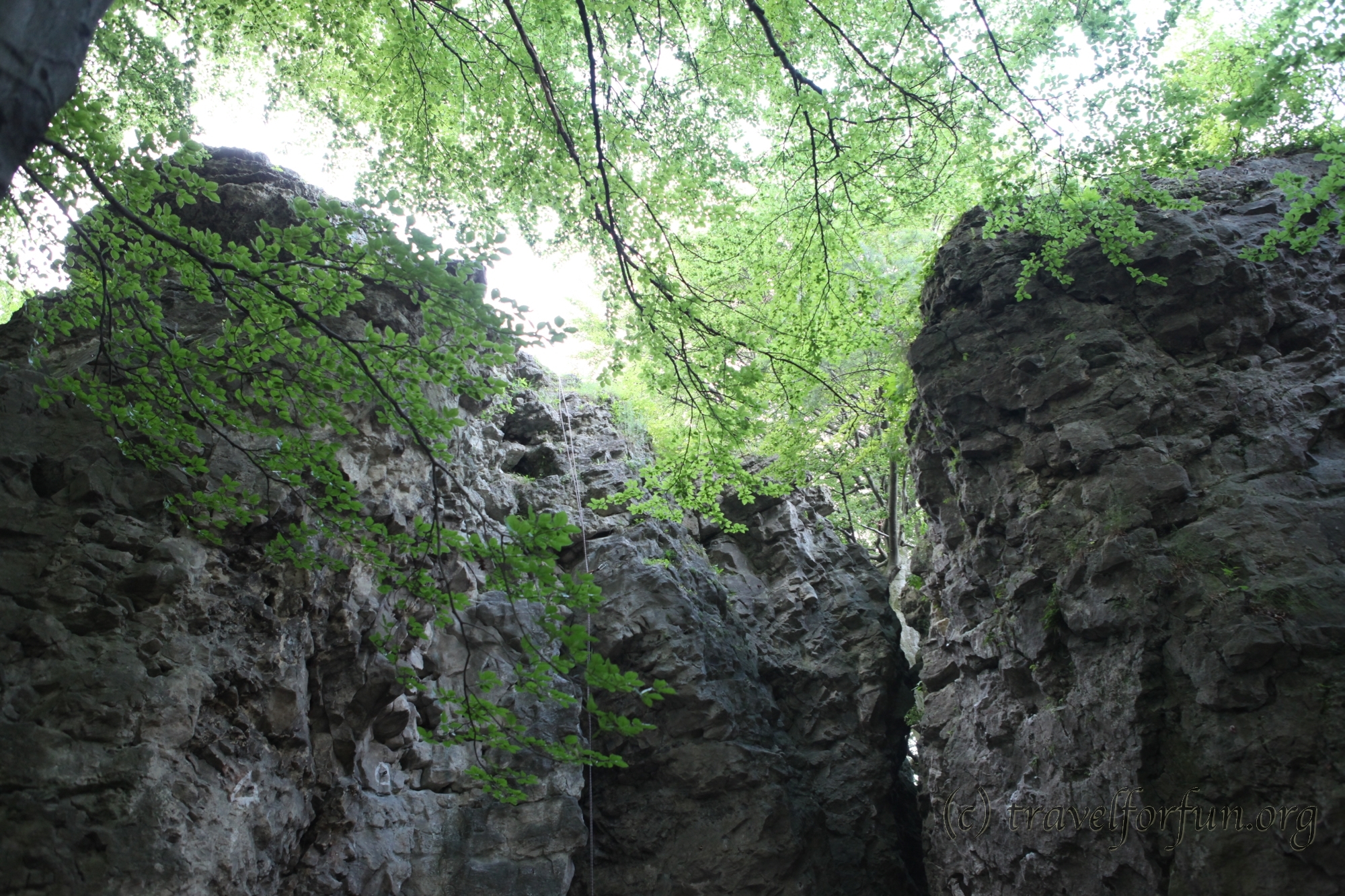 Geocaching. The cache with 5th level of difficulty “Devil’s rocks”