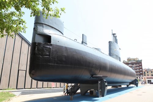 Подводная лодка в музее